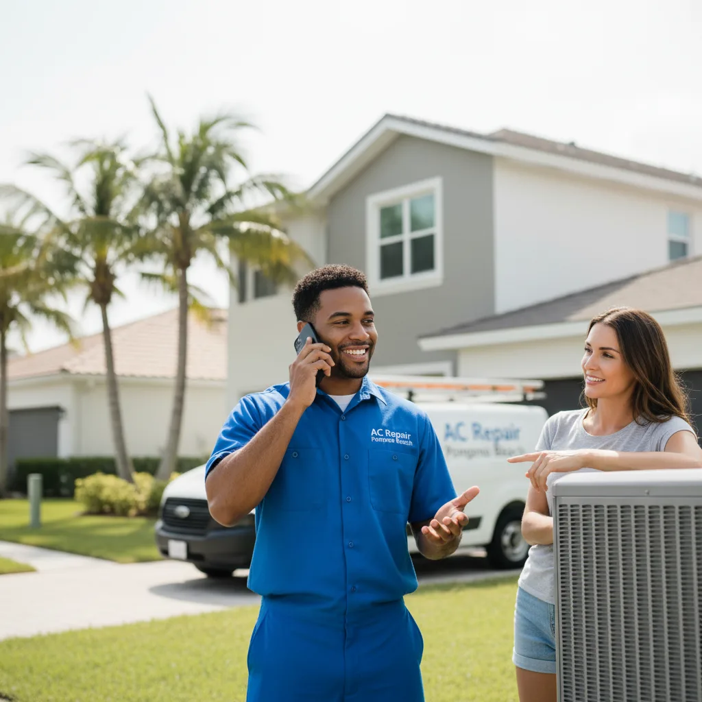 AC Repair Pompano Beach customer support in Starbuck
